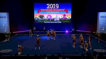 Pearl River Community College [2019 Open All Girl Semis] UCA & UDA College Cheerleading and Dance Team National Championship