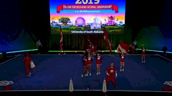 University of South Alabama [2019 Small Coed Division I Semis] UCA & UDA College Cheerleading and Dance Team National Championship