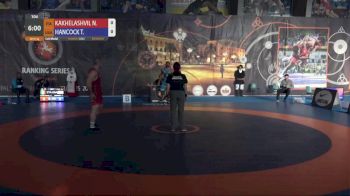 97kg Final: G'Angelo Hancock (USA) vs Nikoloz Kakhelashvili (ITA)