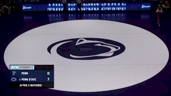 141: Nick Lee (Penn State) vs Doug Zapf (Pennsylvania)