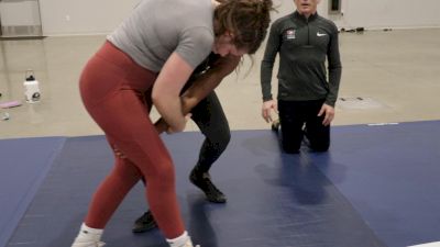 Precious Bell And Victoria Francis Training Together