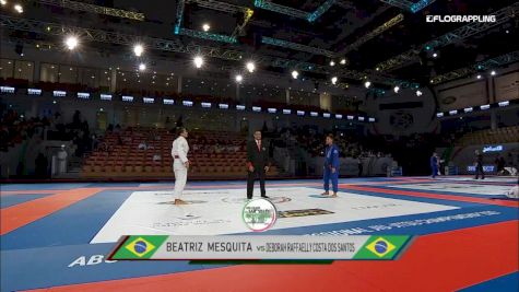 Beatriz Mesquita vs Deborah Santos Abu Dhabi World Professional Jiu-Jitsu Championship