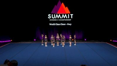 World Class Cheer - Fury [2022 L2 Junior - Small Wild Card] 2022 The D2 Summit