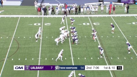 Highlights: UAlbany Vs. New Hampshire | 2023 CAA Football