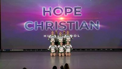 Hope Christian High School [2022 Small Varsity Pom Prelims] 2022 NDA National Championship