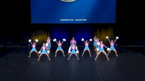 Midwest Elite - Junior Pom [2024 Junior - Pom Finals] 2024 UDA National Dance Team Championship