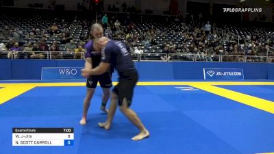 WYATT BEAU DOBLADO vs NATHAN SCOTT CARROLL 2021 World IBJJF Jiu-Jitsu No-Gi Championship