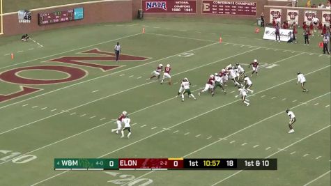 Highlights: William & Mary Vs. Elon | 2023 CAA Football