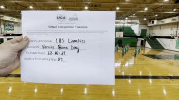 Lafayette High School [Varsity - Game Day] 2021 UCA December Virtual Regional