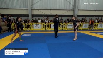 SOFIA ROSA AMARANTE vs MAYSSA BASTOS 2021 Pan IBJJF Jiu-Jitsu No-Gi Championship