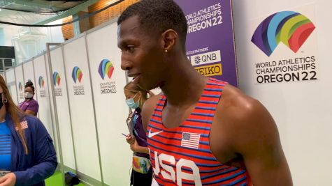 Erriyon Knighton Not Feeling The Pressure Heading Into 200m Final