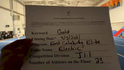 East Celebrity Elite [L1.1 Junior - PREP] 2021 Varsity Virtual Competition Series - Prep & Novice I
