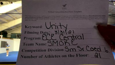 East Celebrity Elite Central - Smoke [L6 Senior Coed - Small] 2021 Mid Atlantic Virtual Championship