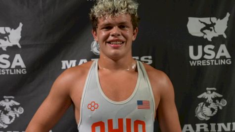 Double Fargo Champ Alex Taylor After Winning A Greco Title