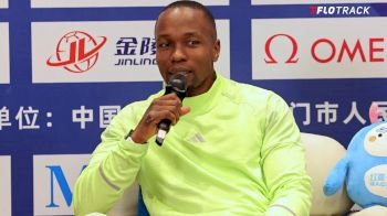 Akani Simbine | 2025 Xiamen Diamond League Press Conference