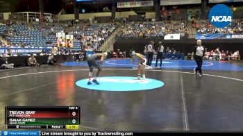 125 lbs Prelim Round 1 - Trevon Gray, Pitt-Johnstown vs Isaiah Gamez, Adams State