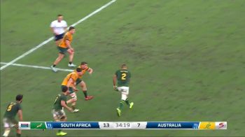 South Africa Star Kwagga Smith Scores A Try vs. Wallabies