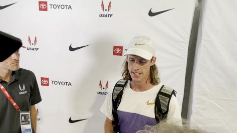 Cole Hocker Makes World Team with 3rd-Place Finish in 1500m