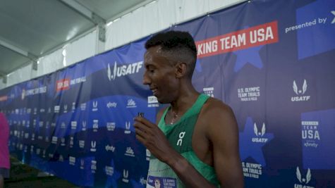 Yared Nuguse, 3:34.09 1500m in the Semi-Finals
