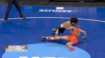 165 lb 7th Place - Cam Steed, Missouri vs Cam Amine, Oklahoma State