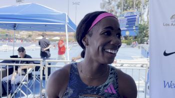 Keni Harrison Discusses Switching To Bobby Kersee's Training Group From Coach Flo