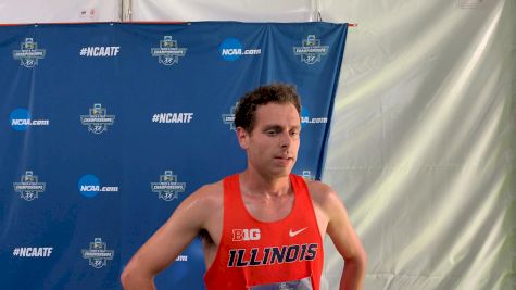 Jonathan Davis Wins First Heat Of Men's 1500m