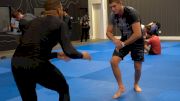 No-Gi Meregali? Takedown To Mounted Arm Bar In Training