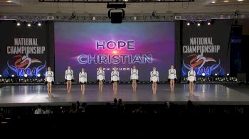 Hope Christian High School [2022 Small Varsity Game Day Prelims] 2022 NDA National Championship