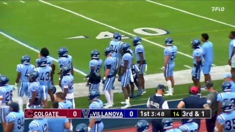 Colgate vs Villanova Football Highlights | CAA Football