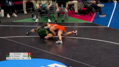 157 lb R32, Landon Robideau, Oklahoma State vs Gavin Drexler, NDSU