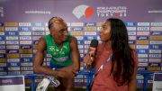 Alison dos Santos on Advancing to 400m Hurdles Semifinals at Worlds