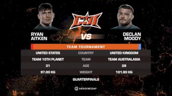 Ryan Aitken vs Declan Moody | CJI 2