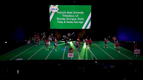 Nicholls State University [2026 Small Coed Division I - Game Day Semis] 2026 UCA & UDA College Cheerleading and Dance Team National Championship