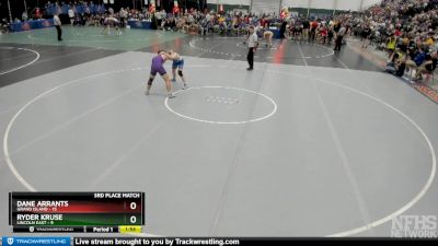 Dane Arrants&nbsp;over&nbsp;Ryder Kruse