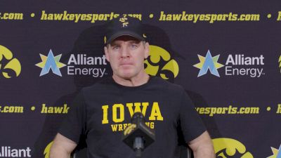 Tom Brands Knows The Level Of Competition Is Going Up For The Hawkeyes