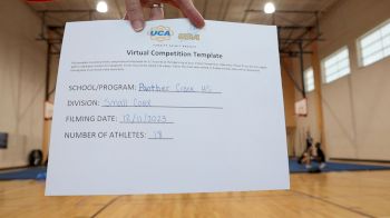Panther Creek High School [Small Varsity Coed] 2023 UCA & UDA December Virtual Challenge