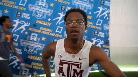 Auhmad Robinson Goes 45-Flat At NCAA Prelims