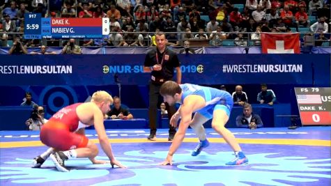 79kg Quarterfinal Kyle DAKE (USA) v. G. NABIEV (RUS)