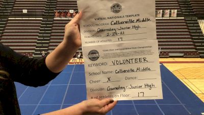 Collierville Middle School [Game Day - Junior High] 2021 TSSAA Cheer & Dance Virtual State Championships
