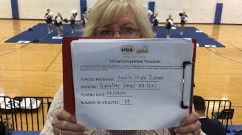 Apollo High School [Game Day - Small Varsity] 2021 UCA & UDA March Virtual Challenge