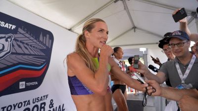 Emma Coburn Reflects on Tough 7th-Place Steeple Finish & Future Career Decisions | Post-Race Interview 2026 USATF