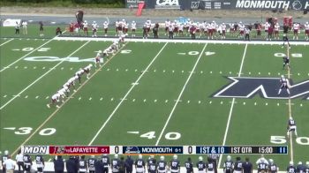 Highlights: Lafayette Vs. Monmouth Football | 2024 CAA Football