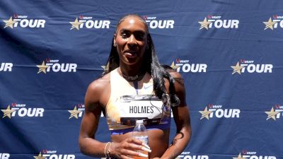 Alexis Holmes After Running 51.08 At The  2026 USATF LA Grand Prix