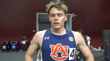 Max Hardin Of Auburn Advances To SEC Indoors Men's Mile Final