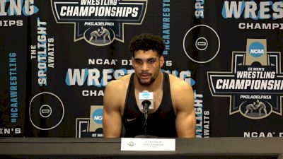 Stephen Buchanan Caps College Career For NCAA Title For Iowa