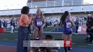 Clemson Women React to Winning Sprint Medley Relay at 2024 Penn Relays
