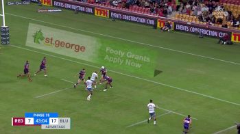 Patrick Tuipulotu with a Try vs Queensland Reds