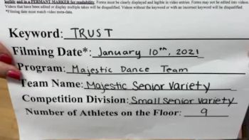 Majestic Dance Team [Senior - Variety] 2021 NCA & NDA Virtual January Championship