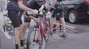 Logan Owen's Bike Gets Power Washed In 2022 UNBOUND Gravel Checkpoint