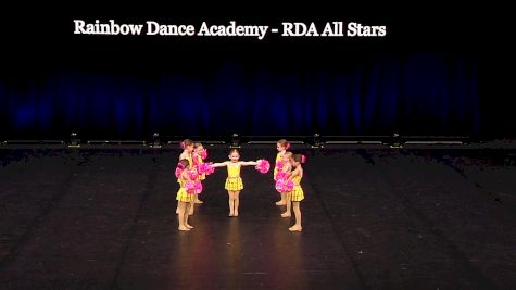 Rainbow Dance Academy - RDA All Stars [2021 Tiny Pom Semis] 2021 The Dance Summit